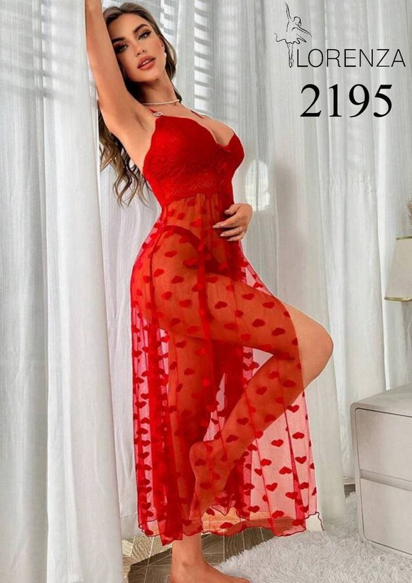 لباس خواب گیپور بلند