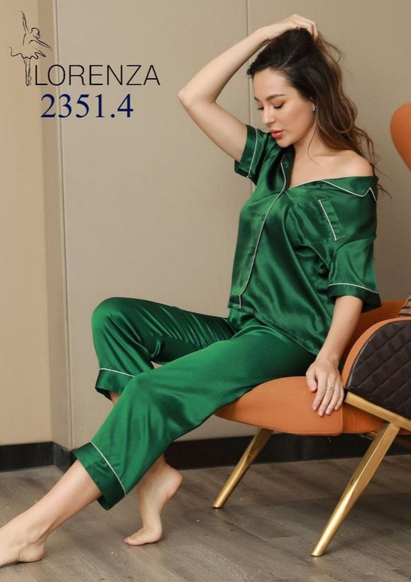 لباس راحتی ساتن ابریشم زنانه