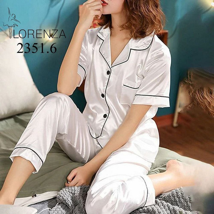 لباس راحتی ساتن ابریشم زنانه